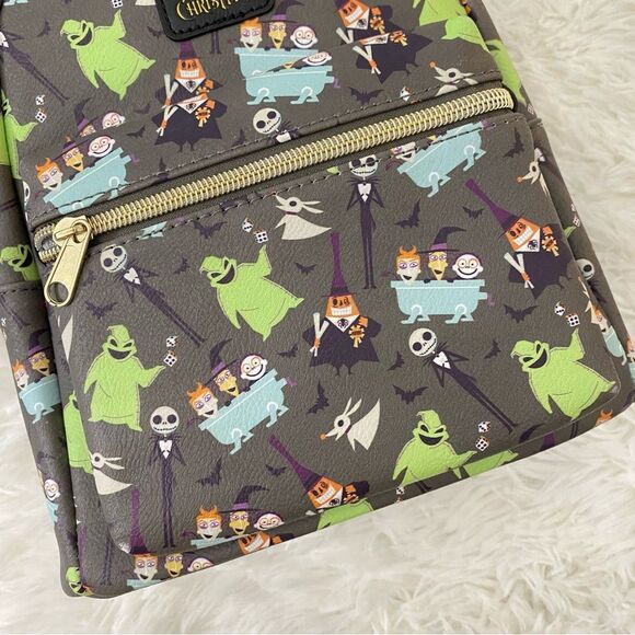 Loungefly The Nightmare Before Christmas Characters Mini Backpack - Picture 3 of 9